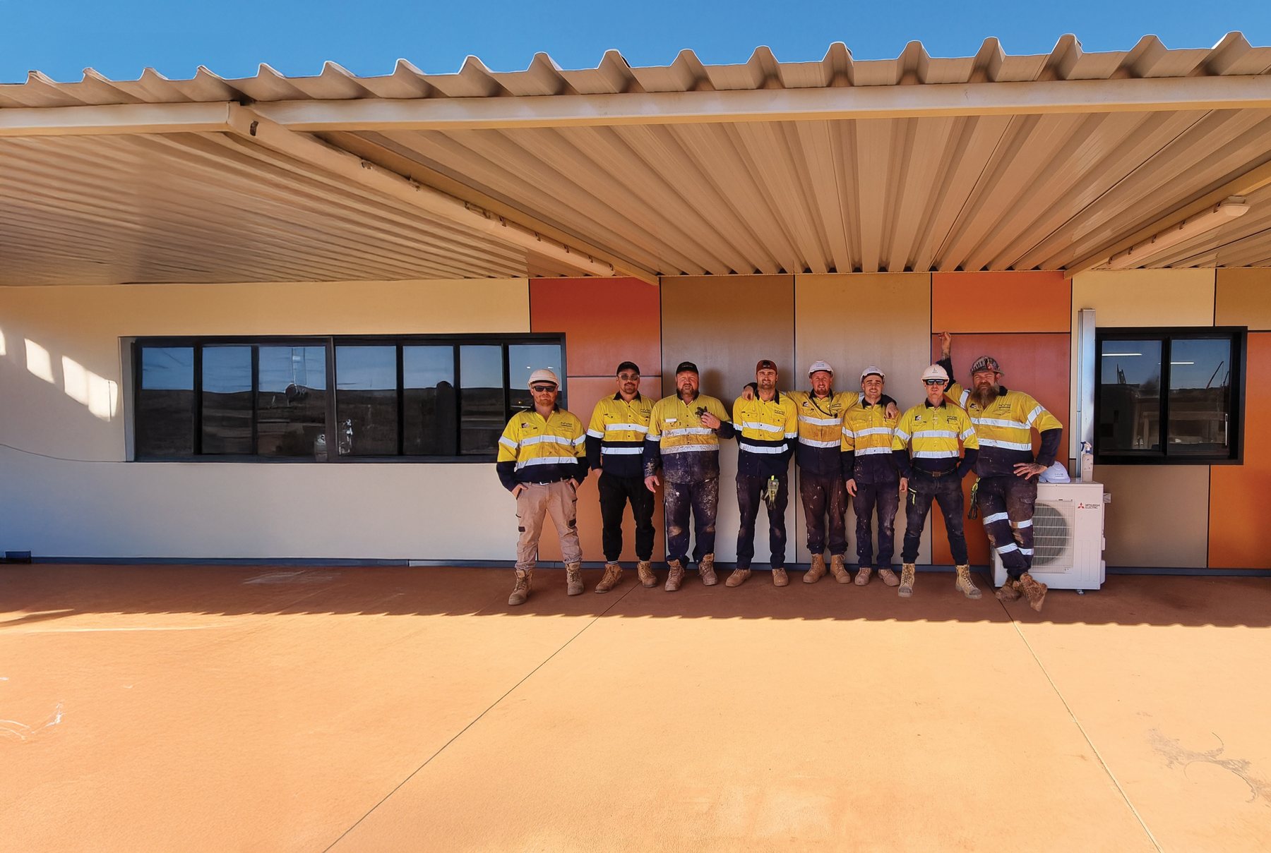 The Driftline Plumbing Services team on site