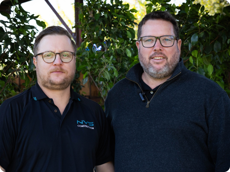 Two Driftline Plumbing Services team members
